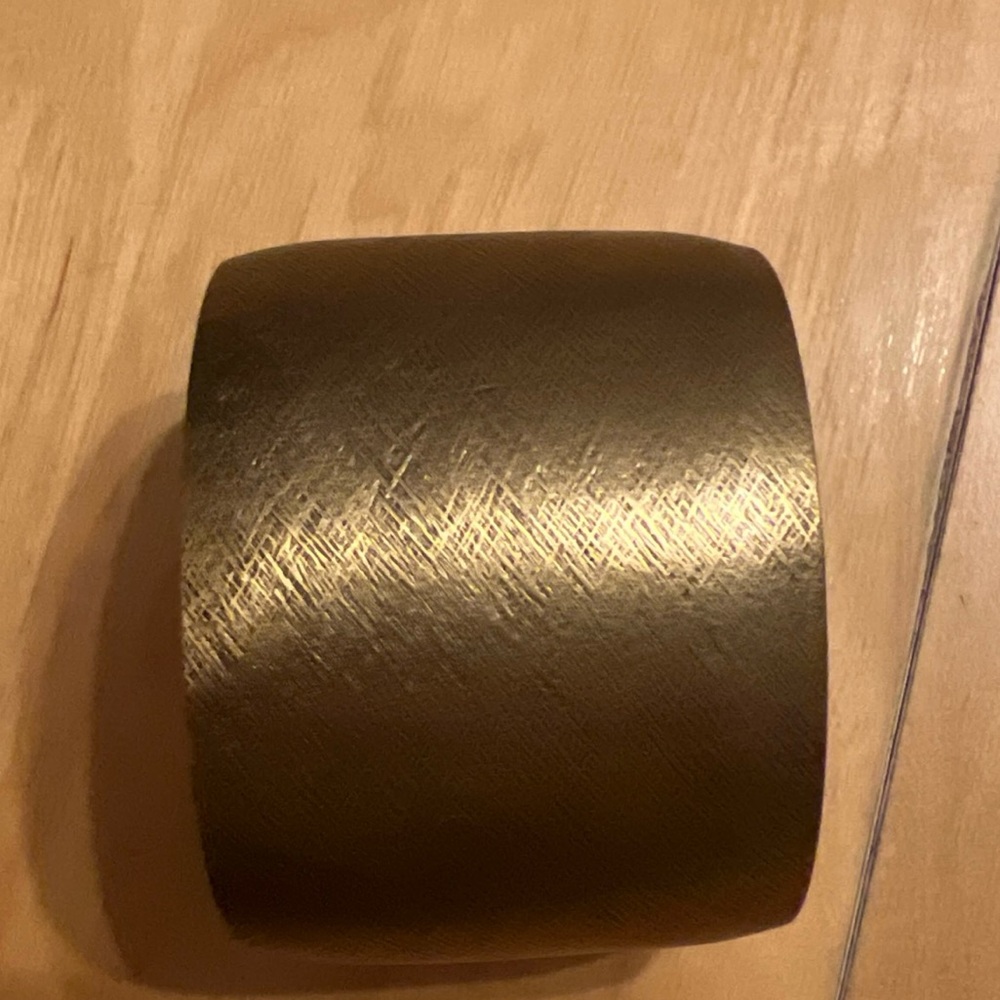 Jewel Kade Matte Silver wide cuff bracelet